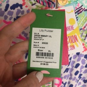 Lilly Pulitzer Jackets & Coats - NWT Lilly Pulitzer Reagan zip up jacket XL Lilly Pulitzer Jackets & Coats - NWT Lilly Pulitzer Reagan zip up jacket XL